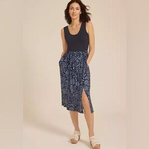 🆕 NWT Maurices 24/7 Front Slit Midi Dress